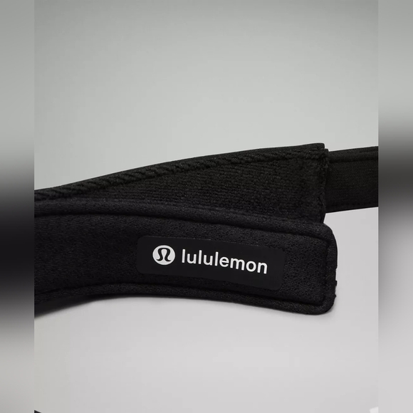 Lululemon Sweatband All-Sport Visor in Black, Size S/M NWOT - Picture 4 of 11